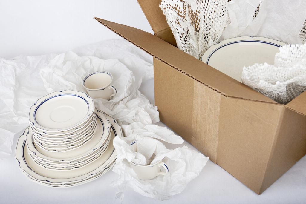 Safely Packing & Shipping Fine China